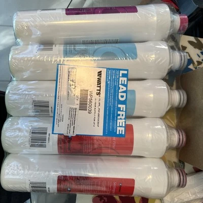 5 Premier Filters (2) Blue LVOC Block & (2) Sediment Blue (1) Purple UF Membrane - Image 1 of 4