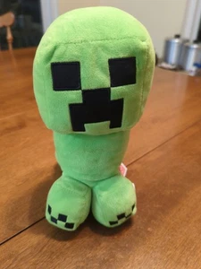 Minecraft 8inch 8” Mattel Plush Creeper Green Stuffed Animal - Picture 1 of 19