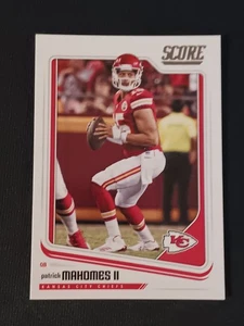 2018 SCORE PATRICK MAHOMES 2nd YEAR.#159.. KANSAS CITY CHIEFS - Bild 1 von 5