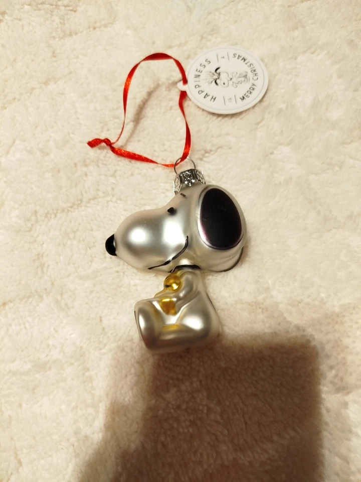Snoopy  als  Weihnachtsbaumanhänger  * Süß * NEU - Bild 1 von 3