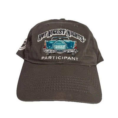 Sombrero ajustable bordado vintage Hot August Nights Participante Foto 1 de 4