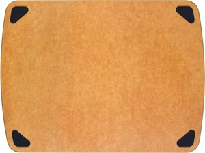 Pergament Holzfaser Schneidebrett mit rutschfesten Silikonfüßen; spülmaschinenfester Schnitt - Bild 1 von 6