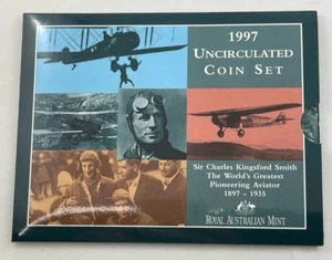1997 Australia RAM Mint UNC Coin Set - Greatest Pioneering Aviator - Original - - Picture 1 of 4