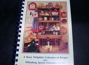 Vtg CA. Willenberg Special Ed Center Beary Delightful Recipe 1987 - Imagen 1 de 13