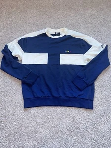 Nike Sportswear Reissue French Terry Crew Sweatshirt Shirt DA0372-410 S Navy - Picture 1 of 8