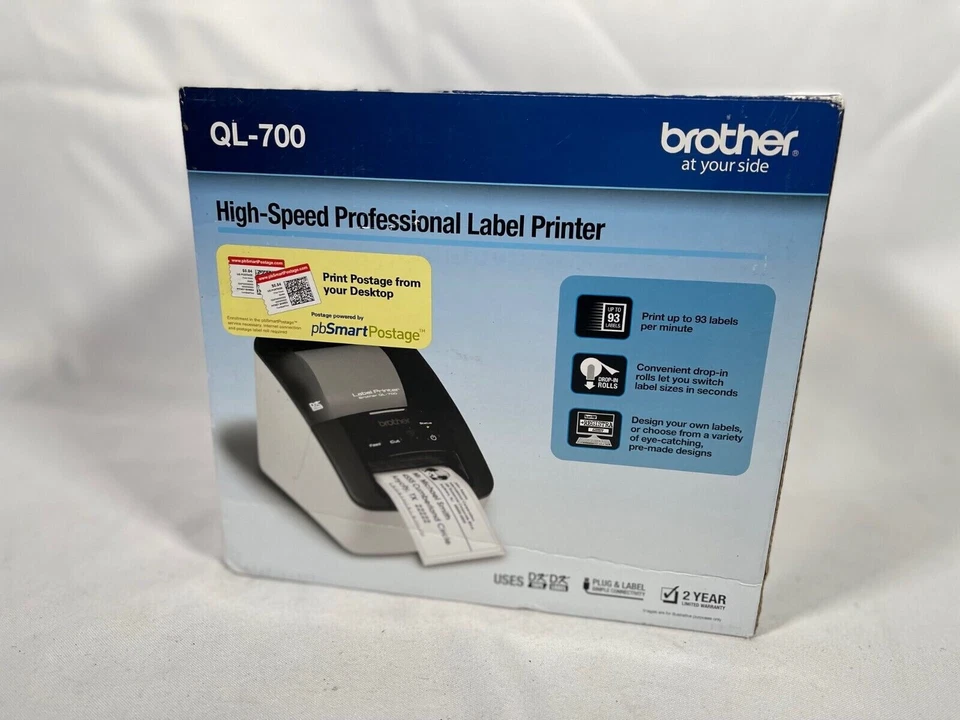 Brand New Brother QL-700 High-speed Label Thermal Printer - Fast Shipping - Image 1 of 1