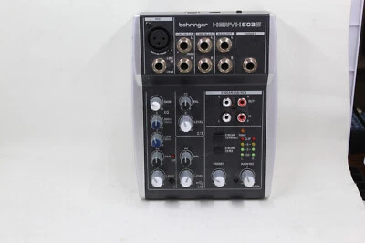Behringer Xenyx 502 5-Channel Analog Mixer – Studio & Streaming Ready with Power - Image 1 of 4
