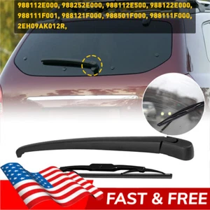 Rear Wiper Arm & Blade Fits For 2005-2009 HYUNDAI TUCSON /2005-2010 KIA SPORTAGE - Picture 1 of 9