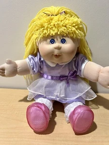 Jakks Pacific Play Along 2009 Cabbage Patch Kinder Mädchen Puppe PA-12R blond blau - Bild 1 von 12