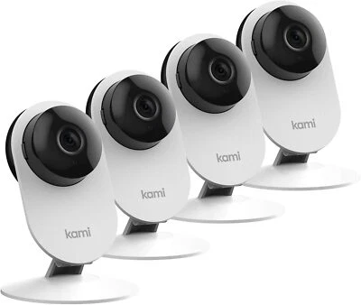 Kami by YI 4pcs Security Home IP Camera 1080p WiFi Wireless Indoor Surveillance  - Image 1 of 4