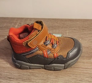 Stride Right-Boy's Woolum braun Netz Strap-on High-Top Turnschuhe - Bild 1 von 7