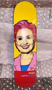 ENGOI SKATEBOARDS 2010 El Cairo Foster Hillary Clinton Jason Adams Arte SUPER RARO - Imagen 1 de 8