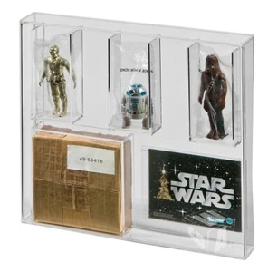 1 x GW Acrylic Display Case -Star Wars and ROTJ (SEARS) 3 Pack Mailer - AMC-005 - Picture 1 of 6