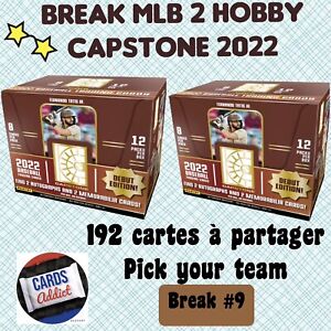 New York Yankees  -MLB- Break 2 Hobby Capstone 2022