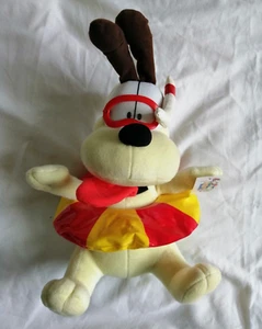 Garfield ODIE peluche cane anello nuoto occhiali snorkeling - Foto 1 di 2