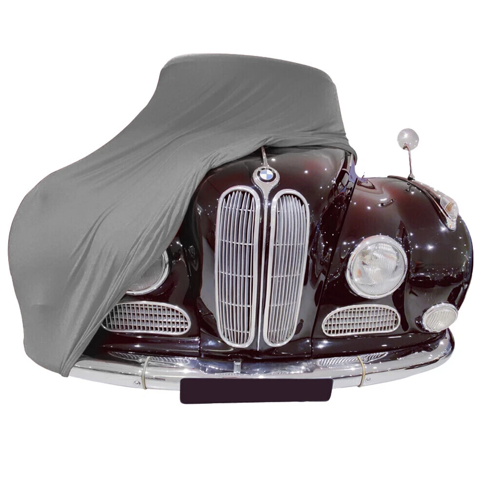Indoor car cover fits BMW 501 / 502 bespoke Stuttgart Grey cover Without mirr... Foto 1 de 4