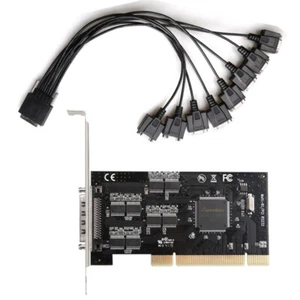 Riser Card Adapter expansion card Converter PCI to RS232 Expansion Serial Card - Picture 1 of 6