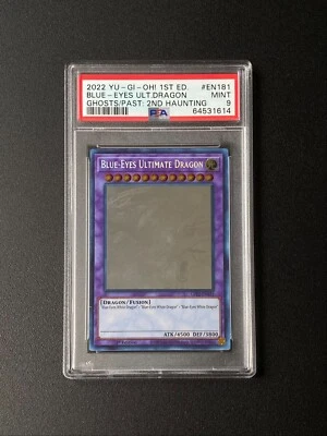 PSA 9 YU-GI-Oh! Ghosts From the Past: 2 EN181 Blue-Eyes Ultimate Dragon 1ª edición Foto 1 de 3