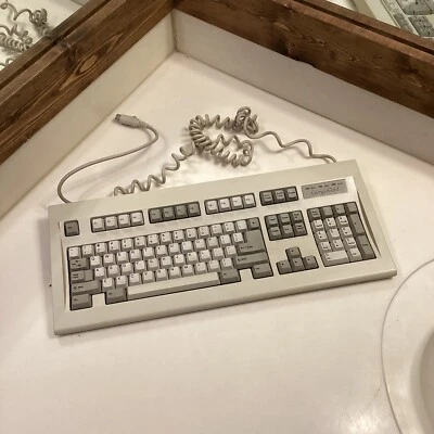 Mitsumi Electric Co Mechanical Keyboard Model KPQ-E99YC Input 5V DC - Image 1 of 4