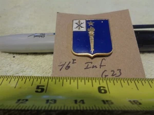 46th Infantry G23 Unit Crest, DI, DUI (DRAW#205) - Picture 1 of 1