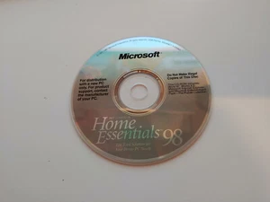 Microsoft Home Essentials 98 w/Pandora's Box PC Software (#j3r) - Picture 1 of 1