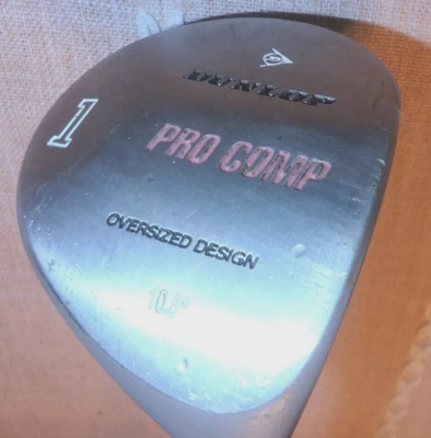 Dunlop Pro Comp 1 Madera Diestro 10.5 Grados Diseño Gran Tamaño Foto 1 de 4