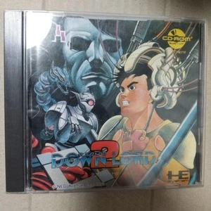 DOWN LOAD 2 PC Motor PCE NAPR-1018 1991 NTSC-J NEC Videojuego Juego de disparos USADO - Imagen 1 de 15