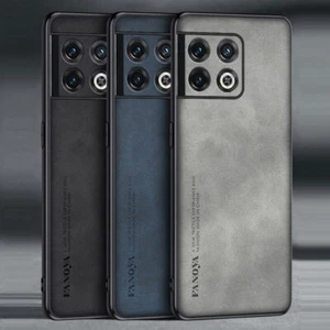 For OnePlus 10 Pro/9 8T/7/7T Pro 6/6T Case Leather Hybrid Shockproof Phone Cover - Picture 1 of 17