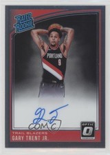 2018-19 Panini Donruss Optic Rated Signatures Gary Trent Jr #199 Rookie Auto RC