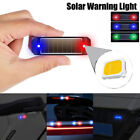 1x Solar LED Flash Light Anti-theft Safety Warning Lamp Car Interior Accessories Chevrolet Tracker