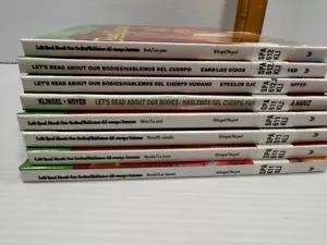 8 Hablemos del Cuerpo Humano SPANISH Books ExLib Leveled Reader HC Kid Science - Picture 1 of 17