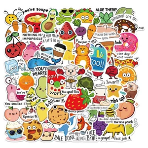 UK Seller 50PCS Cute Teacher Reward Stickers Set Kids Stationery Birthday Gifts - Picture 1 of 2