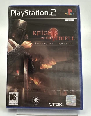 PS2 Knights Of The Temple - Infernal Crusade - French , New And Factory Sealed - Image 1 of 4