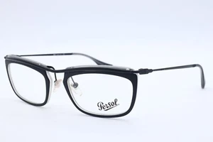 New Authentic PERSOL 3084-V Black Matte 51mm Eyeglasses - Picture 1 of 5