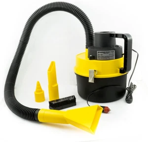 Aspirapolvere Aspiratore Portatile 12V a Bidone Per Auto Roulotte Camper Barca - Foto 1 di 3