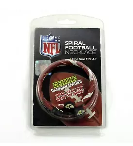 Gamewear NFL Spiral Football Necklace Genuine Leather - Baltimore Ravens - Picture 1 of 2