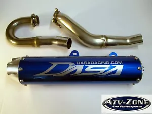 DASA Racing Complete Exhaust Yamaha YFZ 450R YFZ450R 2009-2024 YR-50018C Blue - Picture 1 of 1