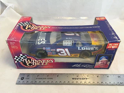 1997 Winners Circle Майк Скиннер No31 Lowe's Chevrolet NASCAR масштаб 1:24 литая - Изображение 1 из 3