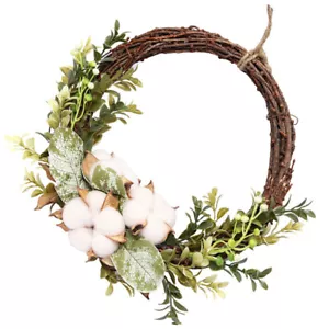 Valentine Day Door Wreath Easter Interior Decoration Eucalyptus - Picture 1 of 12