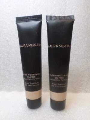 LAURA MERCIER CREMA HIDRATANTE TINTADA SIN ACEITE 0N1 PÉTALO SPF20 25 ML X 2 = 50 ML Foto 1 de 4