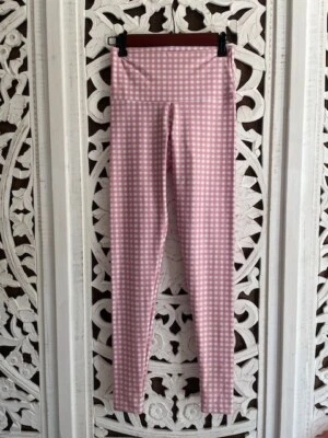 Onzie Leggings Mujer Talla XS Yoga Pantalones Atléticos Rosa Blanco Guinga Tobillo Foto 1 de 4