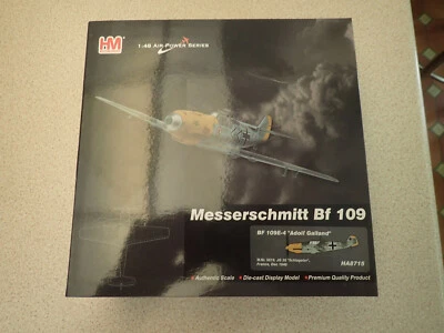 Hobbymaster HA8715 1:48 Messerschmitt Bf 109E-4 "Adolf Galland" 1940 Sealed - Image 1 of 4