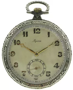 Alpina Art Deco Vintage Herren Taschenuhr Ø 49 mm ca. 1920-1930 Kal. 2563 - Bild 1 von 9
