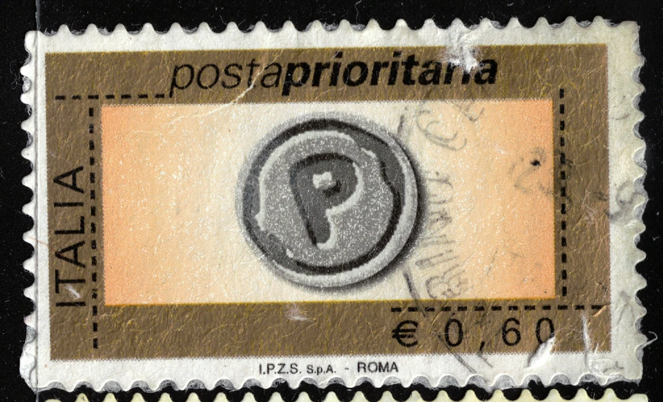 Italy - 2004 - 0,60€ - Priority Mail - #18089 - Image 1 of 1