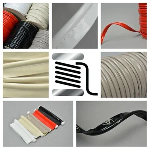 Jumbo Faux Patent Leather Piping Trimming Cord Trims Upholstery Boat Car Fashion - Picture 1 of 21