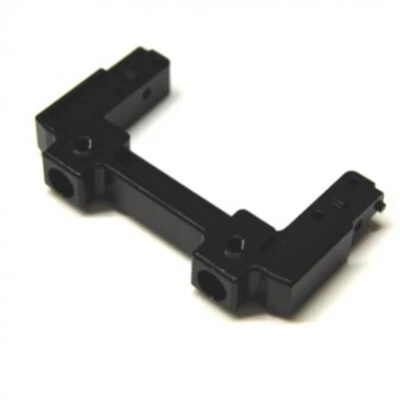 NEW STRC Alum Rear Bumper Mount/Chassis Brace Black : Axial SCX10 II - Image 1 of 2