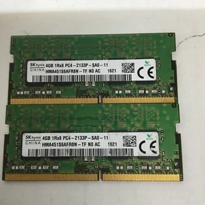 SK Hynix 8GB (2x4GB) 1Rx8 PC4-2133P PC4-17000 DDR4 Laptop RAM (HMA451S6AFR8N-TF) - Bild 1 von 2