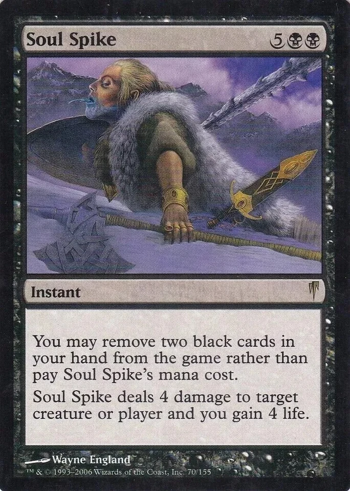 1x Soul Spike Coldsnap MTG NM / EX Condition - Image 1 of 1