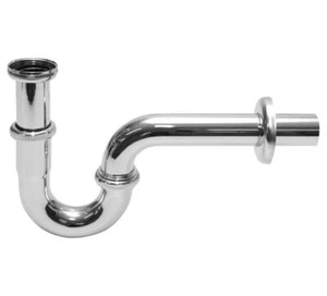Fregadero de drenaje residuos trampa P estándar metal cromado kit lavabo - Imagen 1 de 3