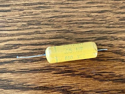 Tapa Tono Guitarra Condensador Mostaza Astron .05 uf 600v De Colección Foto 1 de 4